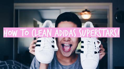 adidas superstars cleaning instructions.